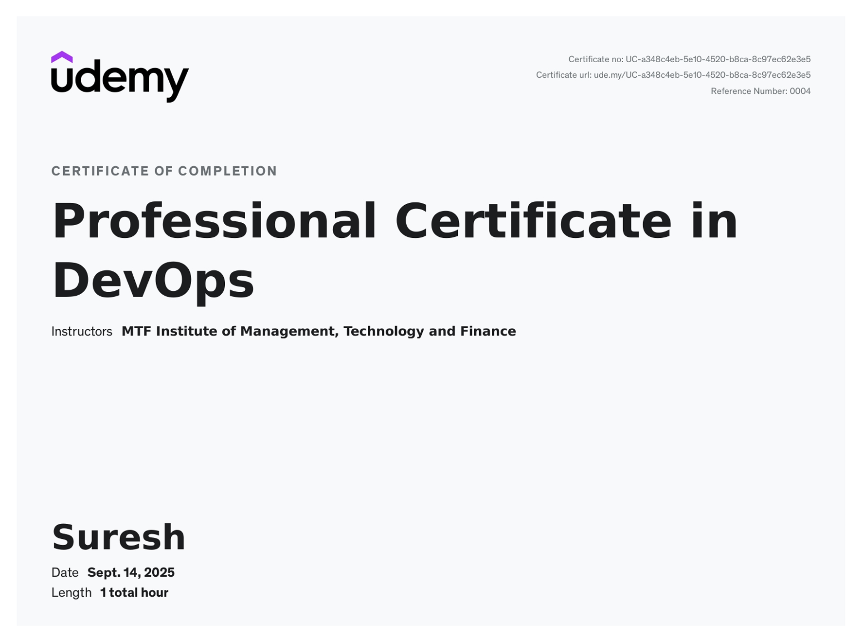 Certificate 6