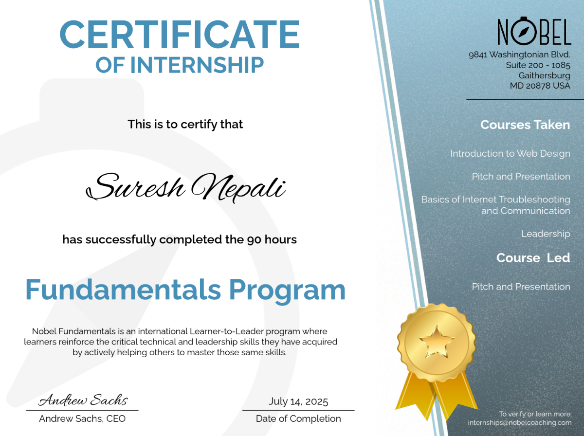 Certificate 11